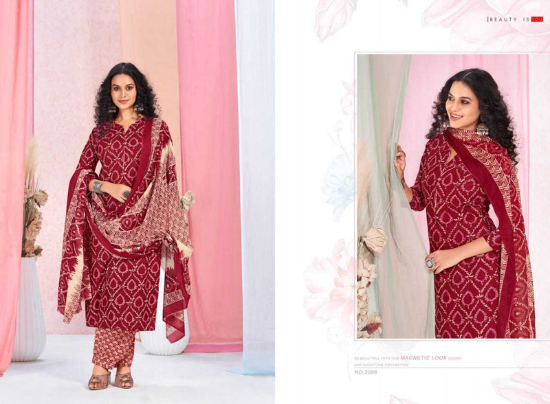Suryajyoti Priyal Vol 3  Pure Cotton Afghani Pant Special Daily Wear Salwar Suit