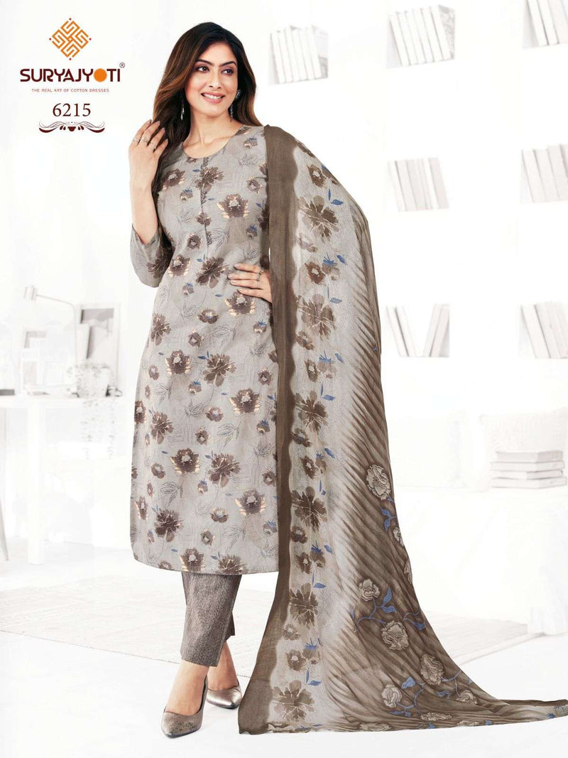 Suryajyoti Trendy Cotton Vol 62 Cotton Unstitched Daily Wear Salwar Suit