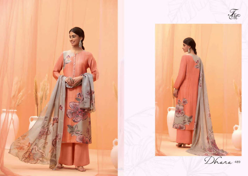 T and M Designer Dhara Viscose With Handwork Salwar Kameez