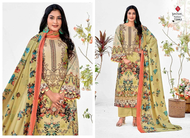 Tanishk Fashion Mehraaz Vol 6 Cambric Cotton  Heavy Embrodery Casual Wear Salwar Suit