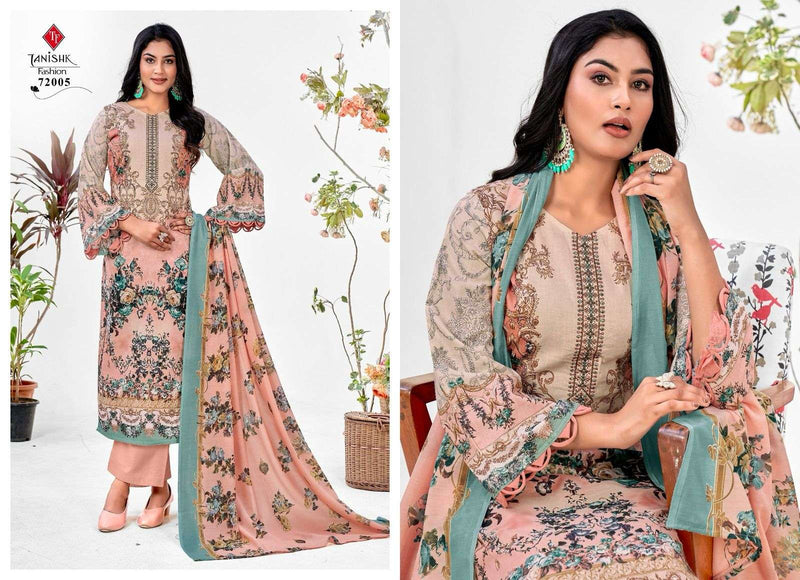 Tanishk Fashion Mehraaz Vol 6 Cambric Cotton  Heavy Embrodery Casual Wear Salwar Suit