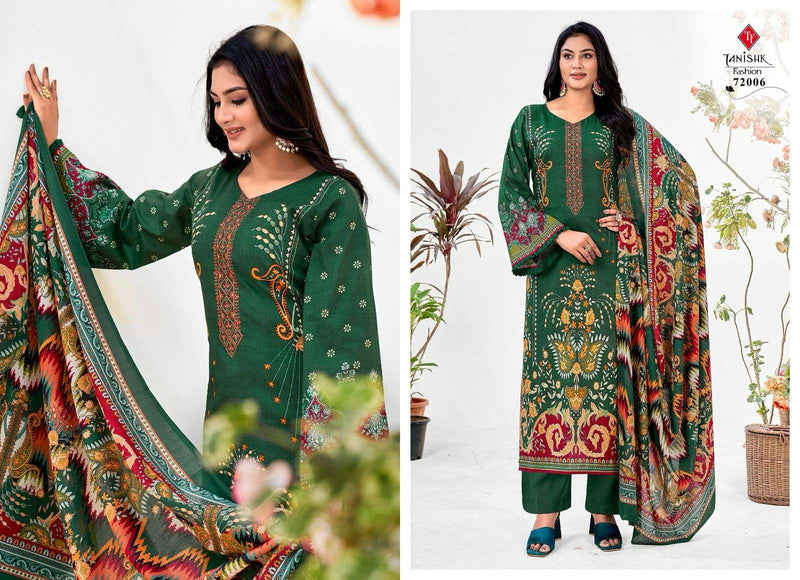 Tanishk Fashion Mehraaz Vol 6 Cambric Cotton  Heavy Embrodery Casual Wear Salwar Suit