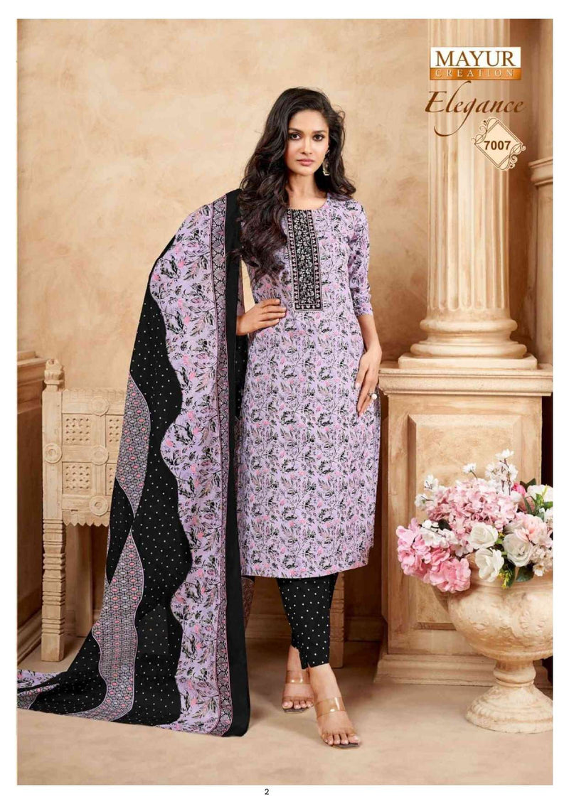 Mayur Creation Elegance Vol 7 Cotton Wear Casual Salwar Suit
