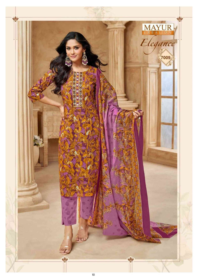 Mayur Creation Elegance Vol 7 Cotton Wear Casual Salwar Suit