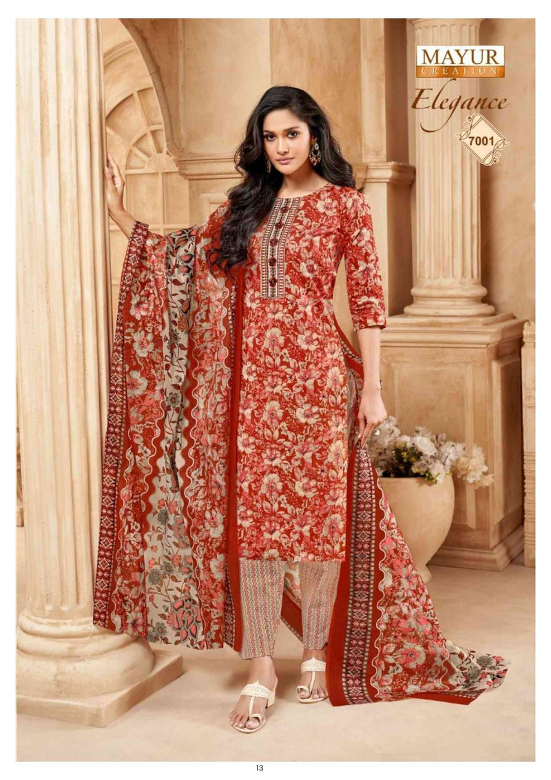 Mayur Creation Elegance Vol 7 Cotton Wear Casual Salwar Suit