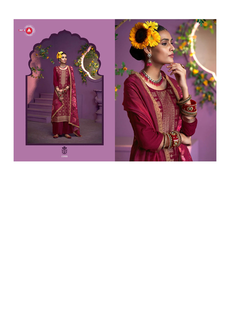 Triple Aaa Kaaveri Edition 2 Viscos Muslin Jequard Diamond Work Salwar Suit