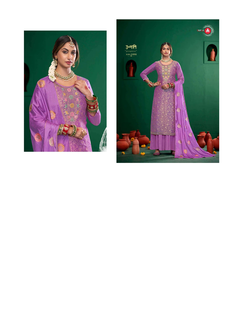 Triple Aaa Manroop Viscos Jarkan Work Fancy Salwar Suit