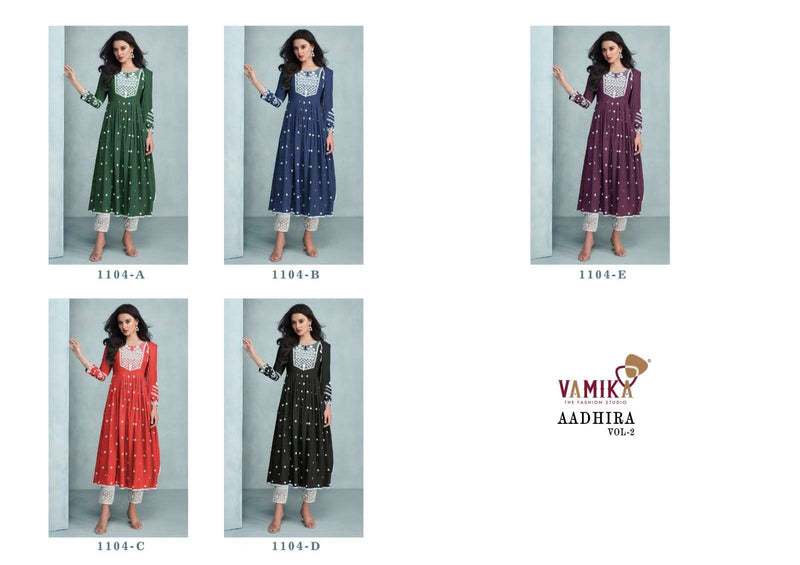 Vamika Aadhira Vol 2 Readymade Fancy Suit