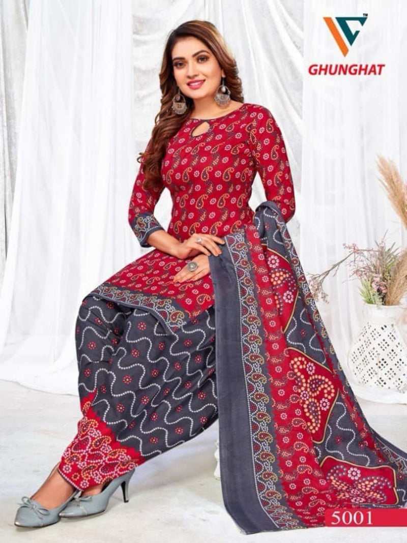 Vandana Creation Ghunghat Vol 5 Cotton Daily Wear Salwar Suit