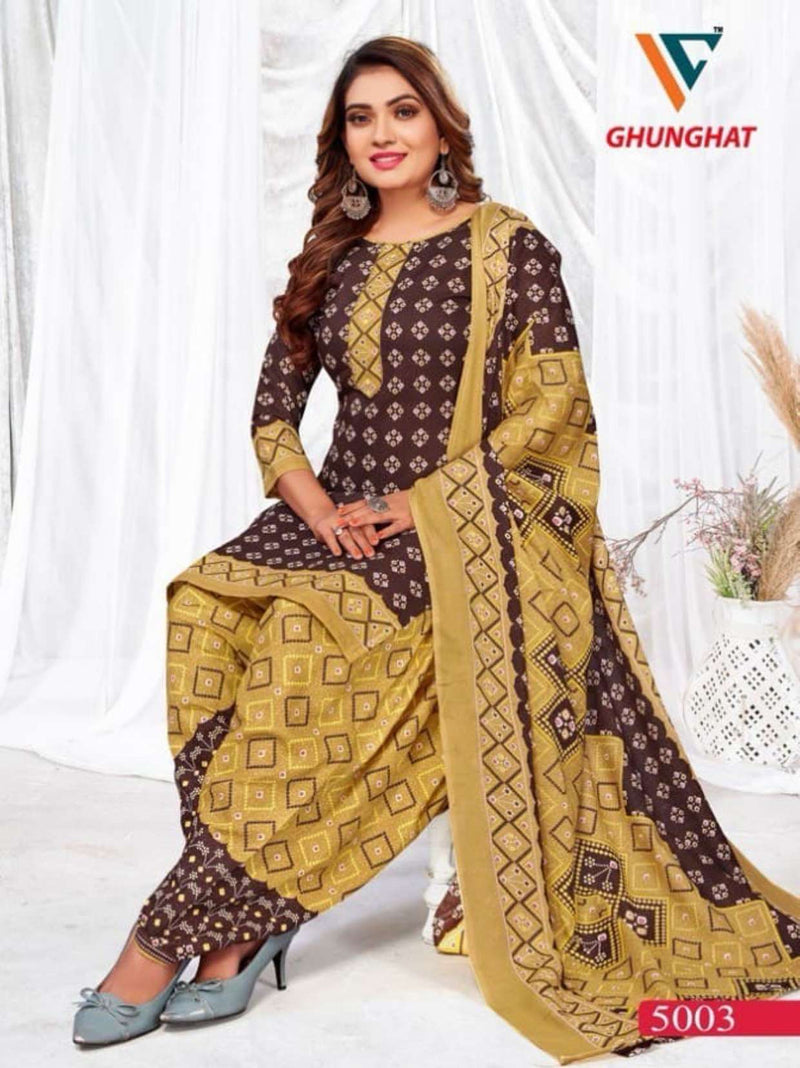 Vandana Creation Ghunghat Vol 5 Cotton Daily Wear Salwar Suit