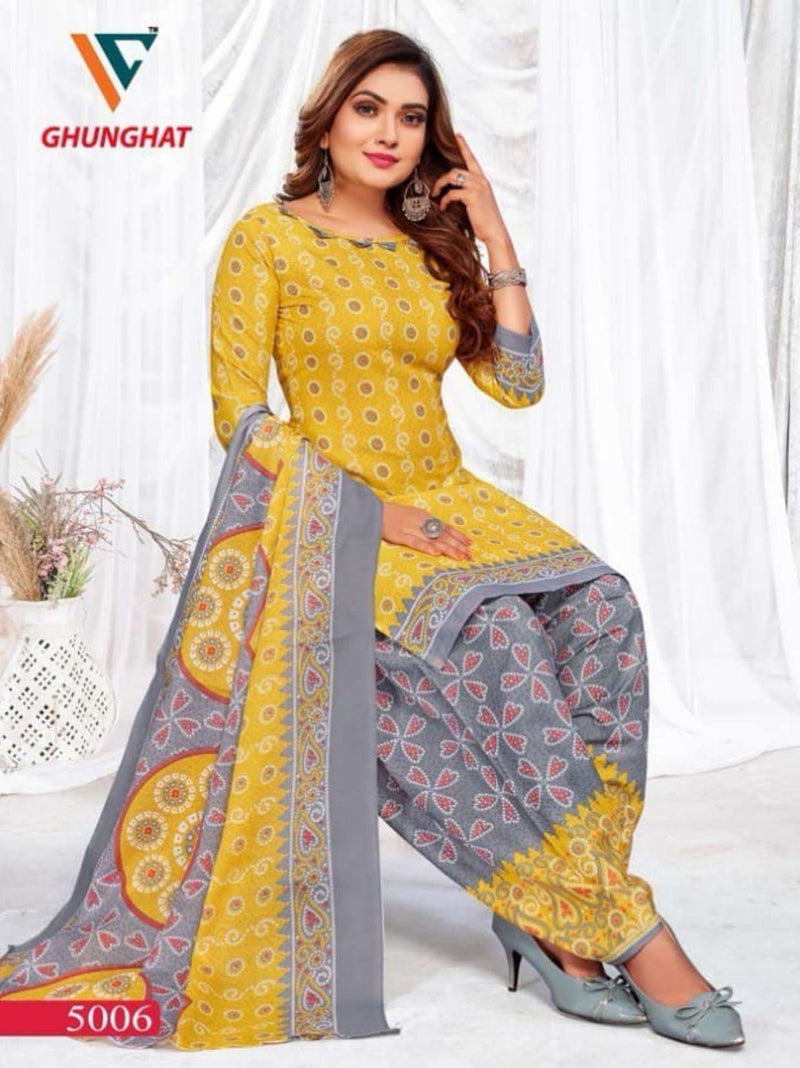 Vandana Creation Ghunghat Vol 5 Cotton Daily Wear Salwar Suit