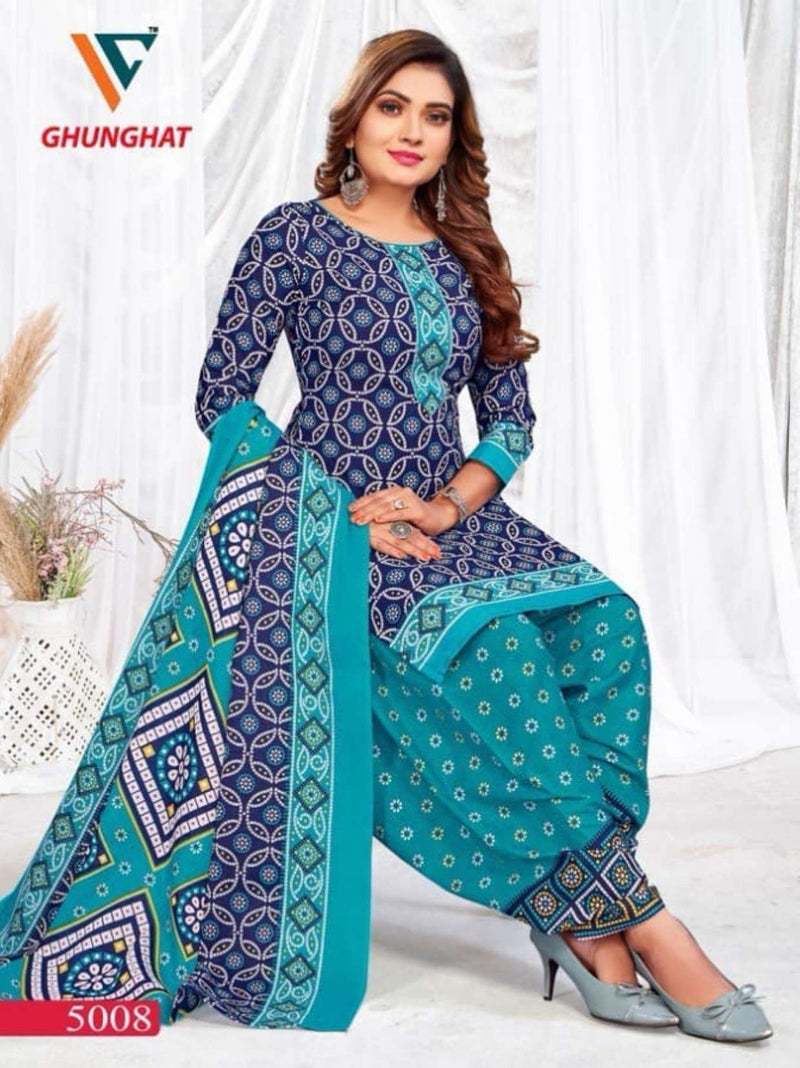 Vandana Creation Ghunghat Vol 5 Cotton Daily Wear Salwar Suit