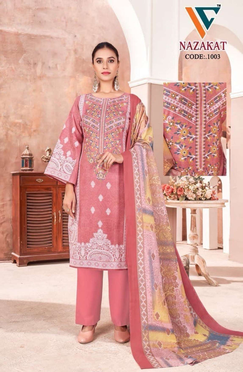 Vandana Creation Nazakat Vol 1 Cotton Daily Wear Salwar Suit