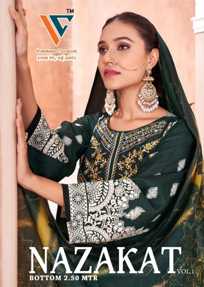 Vandana Creation Nazakat Vol 1 Cotton Daily Wear Salwar Suit