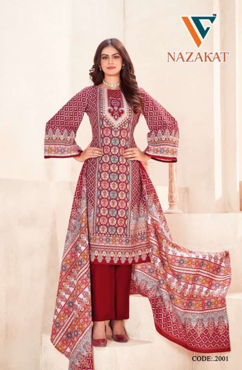 Vandana Creation Nazakat Vol 2 Cotton Daily Wear Suit