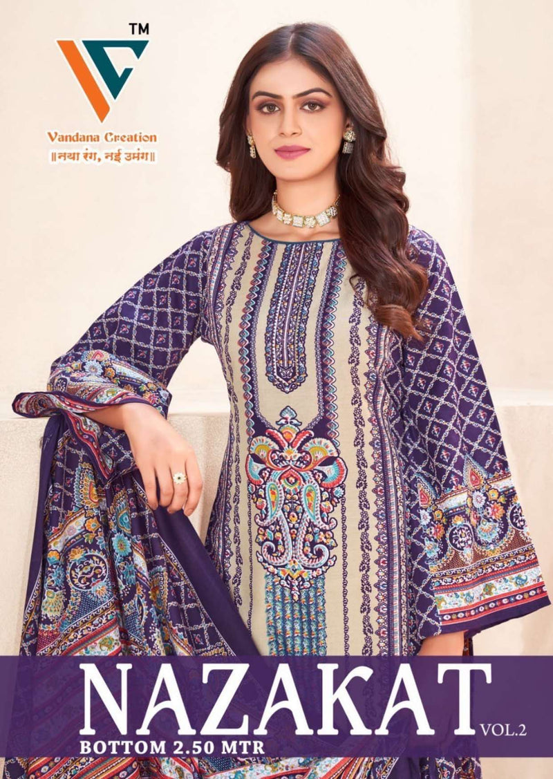 Vandana Creation Nazakat Vol 2 Cotton Daily Wear Suit