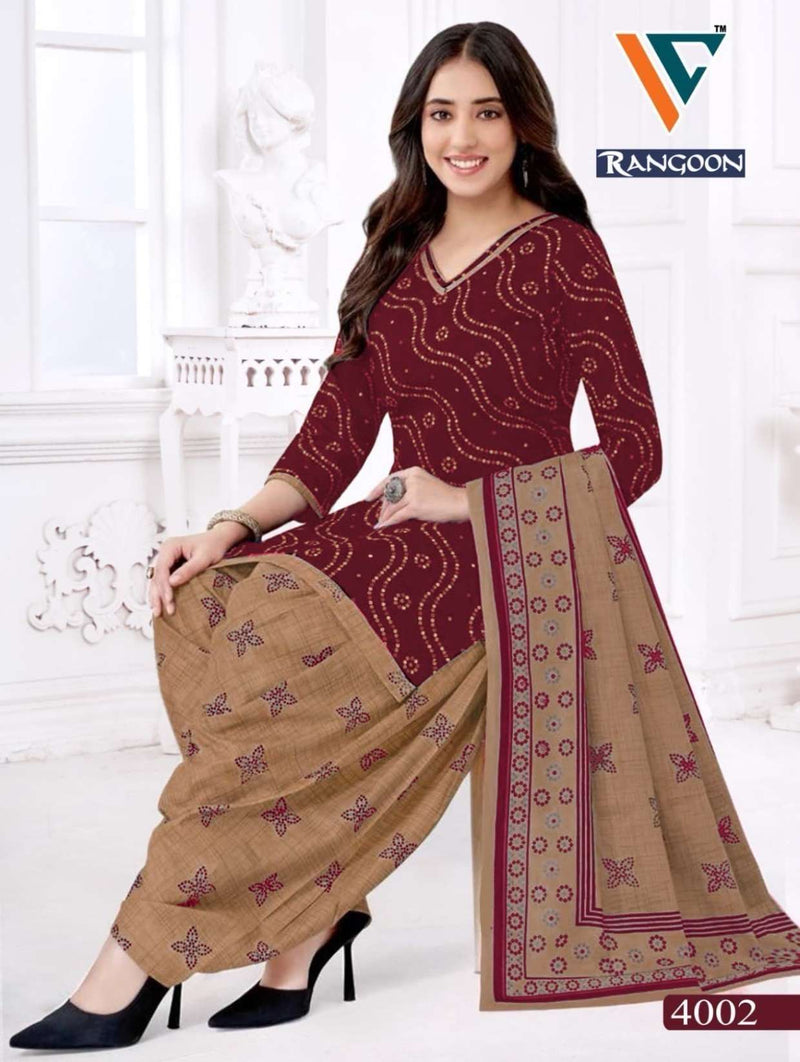 Vandana Creation Rangoon‎‎ Vol 4 Cotton Fancy Daily Wear Salwar Suit