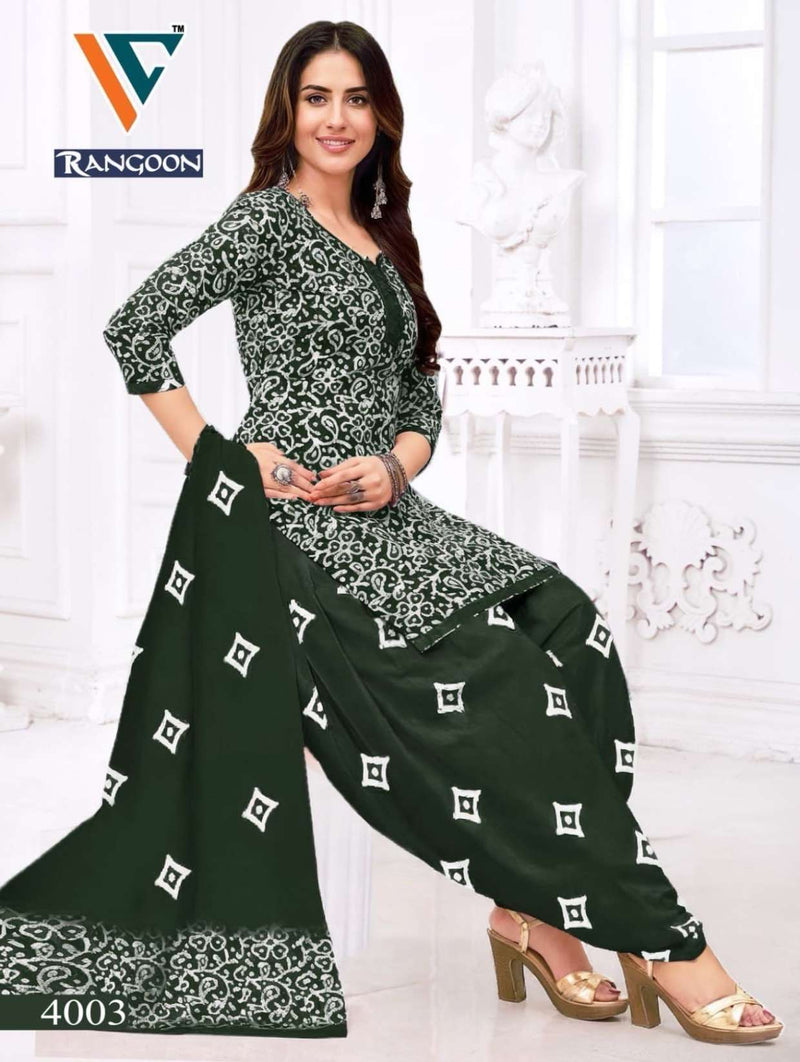 Vandana Creation Rangoon‎‎ Vol 4 Cotton Fancy Daily Wear Salwar Suit