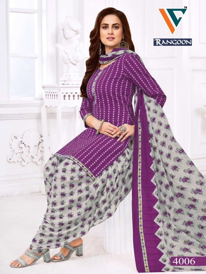Vandana Creation Rangoon‎‎ Vol 4 Cotton Fancy Daily Wear Salwar Suit