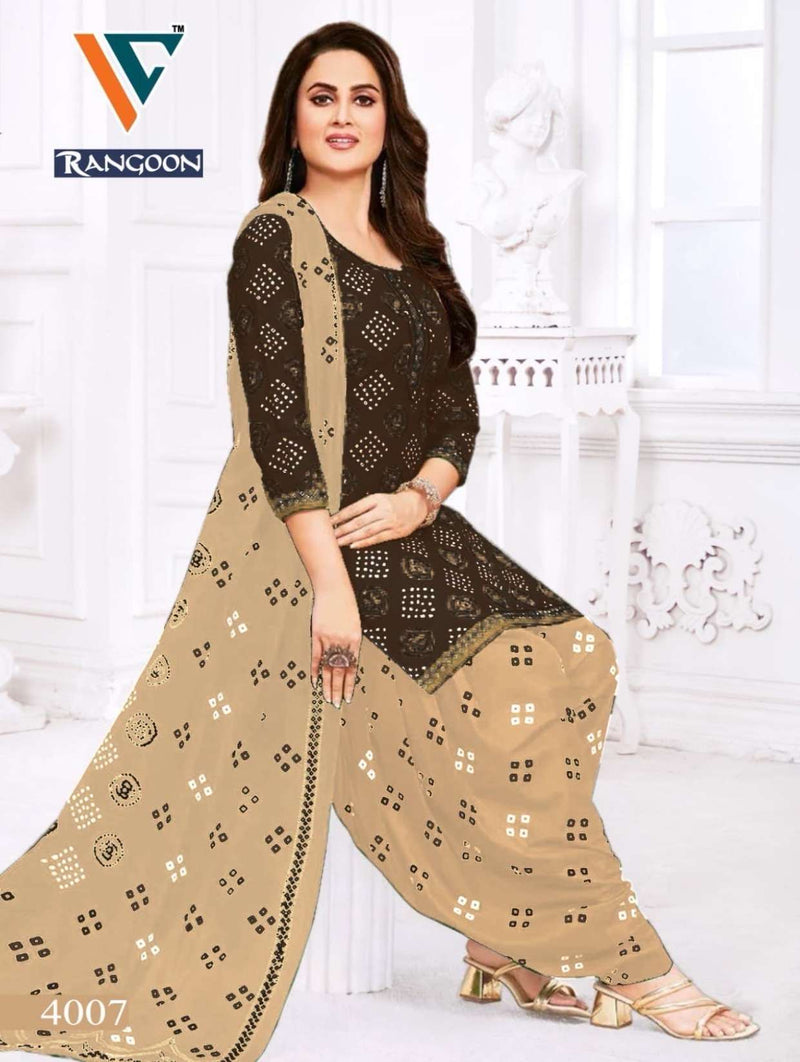 Vandana Creation Rangoon‎‎ Vol 4 Cotton Fancy Daily Wear Salwar Suit