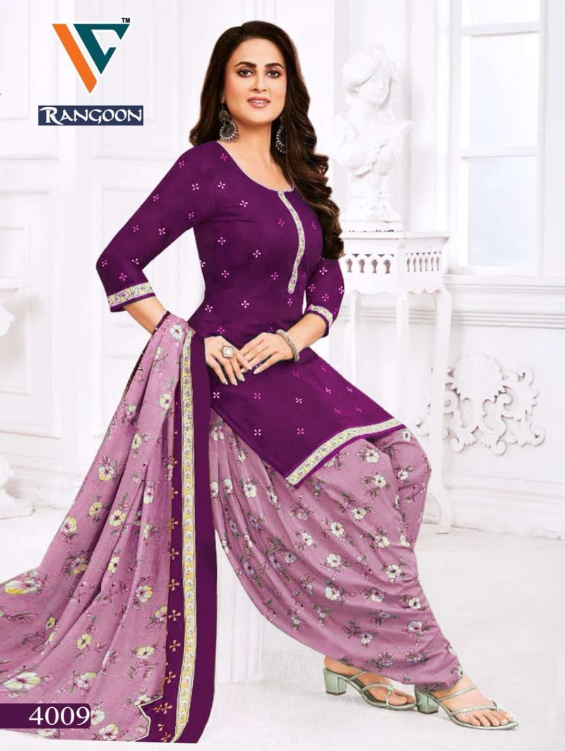 Vandana Creation Rangoon‎‎ Vol 4 Cotton Fancy Daily Wear Salwar Suit