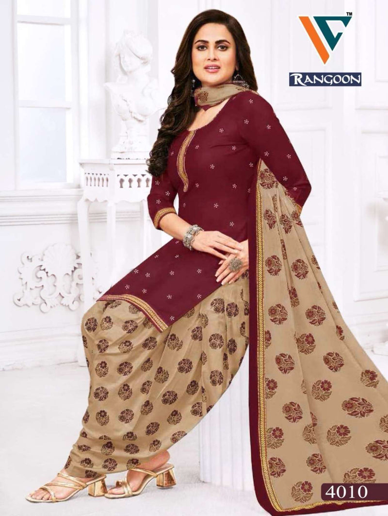 Vandana Creation Rangoon‎‎ Vol 4 Cotton Fancy Daily Wear Salwar Suit