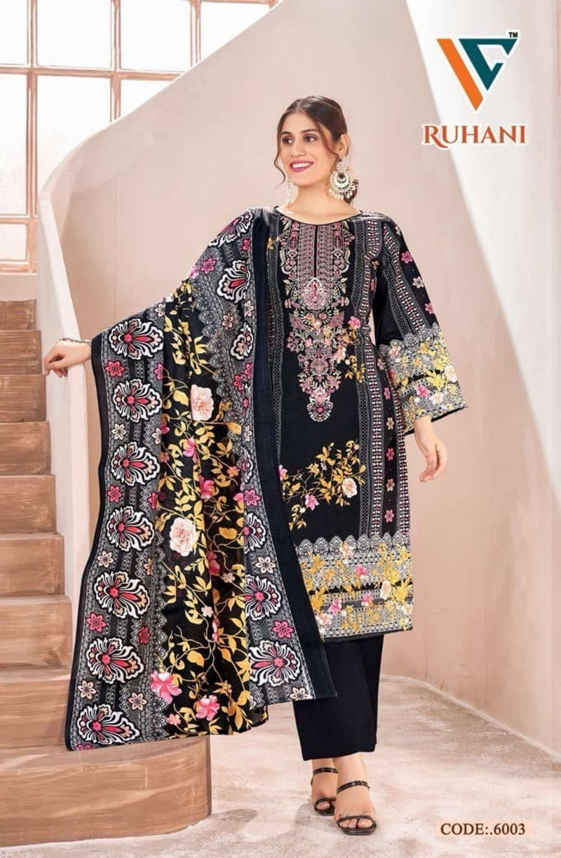 Vandana Creation Ruhani Vol 6 Cotton Digital‎‎ Style‎‎‎‎ Print Daily Wear Salwar Suit
