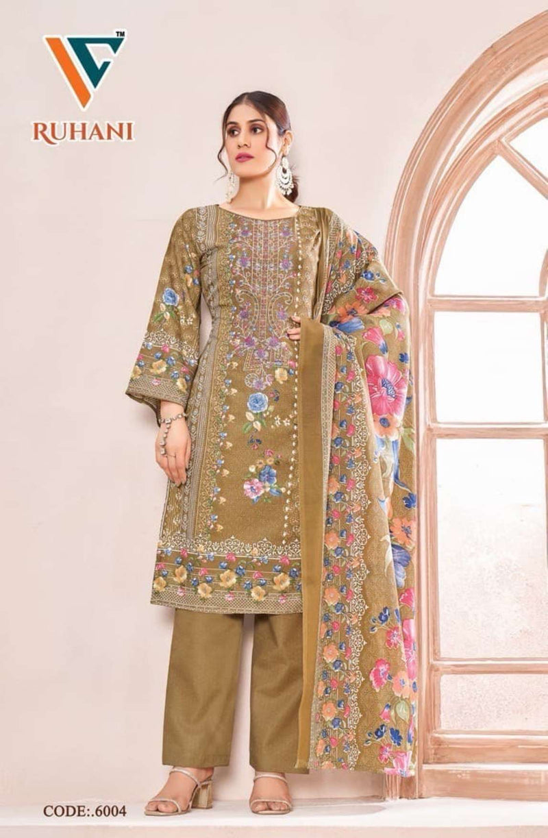 Vandana Creation Ruhani Vol 6 Cotton Digital‎‎ Style‎‎‎‎ Print Daily Wear Salwar Suit