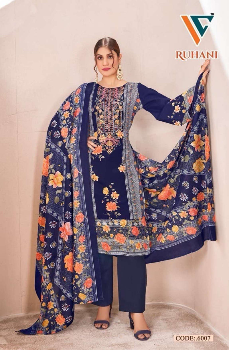 Vandana Creation Ruhani Vol 6 Cotton Digital‎‎ Style‎‎‎‎ Print Daily Wear Salwar Suit