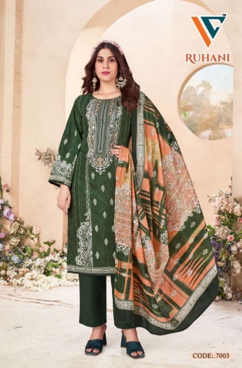 Vandana Creation Ruhani Vol 7 Cotton Digital‎‎ Style‎‎‎‎ Print Daily Wear Salwar Suit