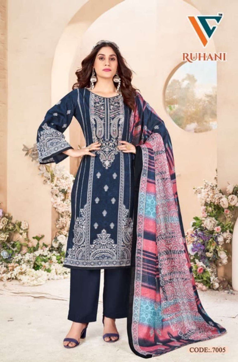 Vandana Creation Ruhani Vol 7 Cotton Digital‎‎ Style‎‎‎‎ Print Daily Wear Salwar Suit