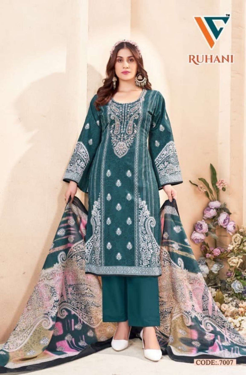 Vandana Creation Ruhani Vol 7 Cotton Digital‎‎ Style‎‎‎‎ Print Daily Wear Salwar Suit