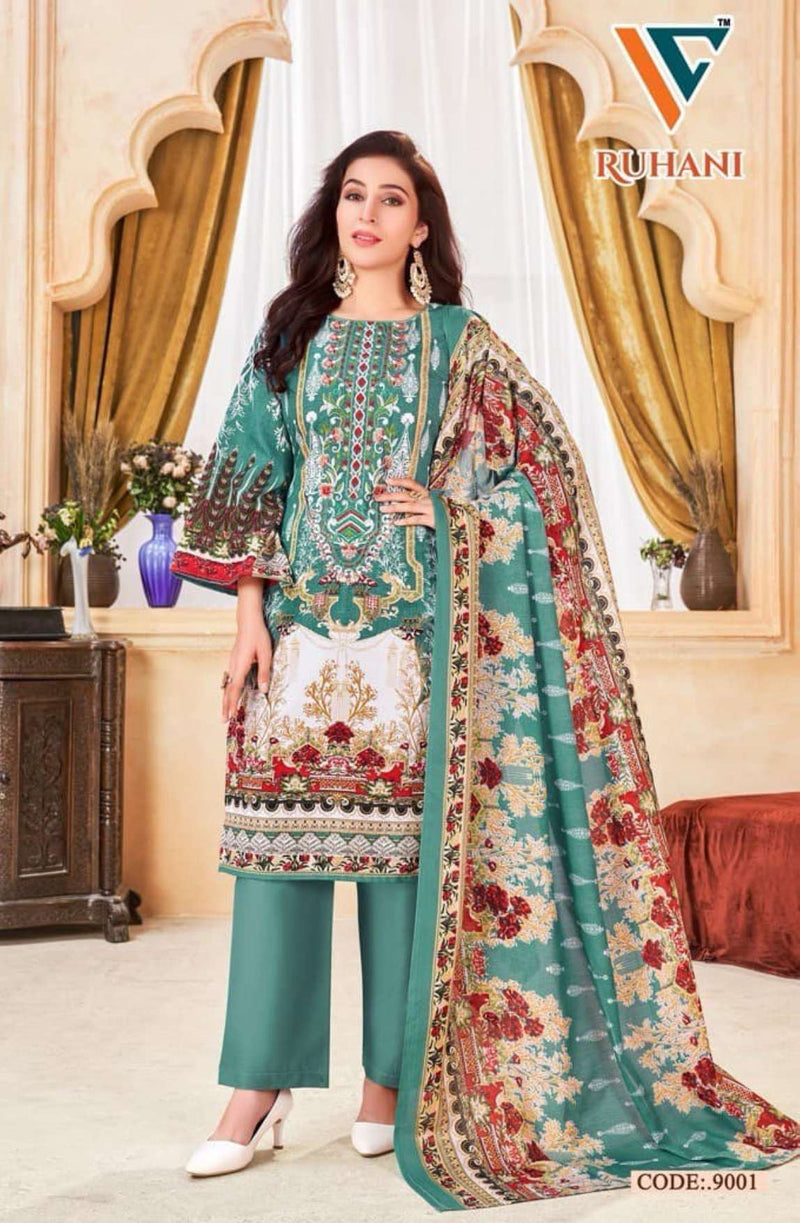 Vandana Creation Ruhani‎‎ Vol 9 Cotton‎ Digital‎‎‎ Style‎‎‎‎ Print Daily Wear Salwar Suit