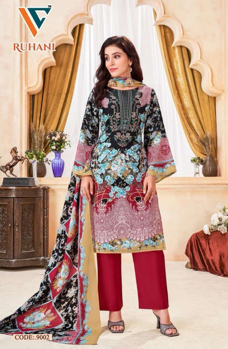 Vandana Creation Ruhani‎‎ Vol 9 Cotton‎ Digital‎‎‎ Style‎‎‎‎ Print Daily Wear Salwar Suit