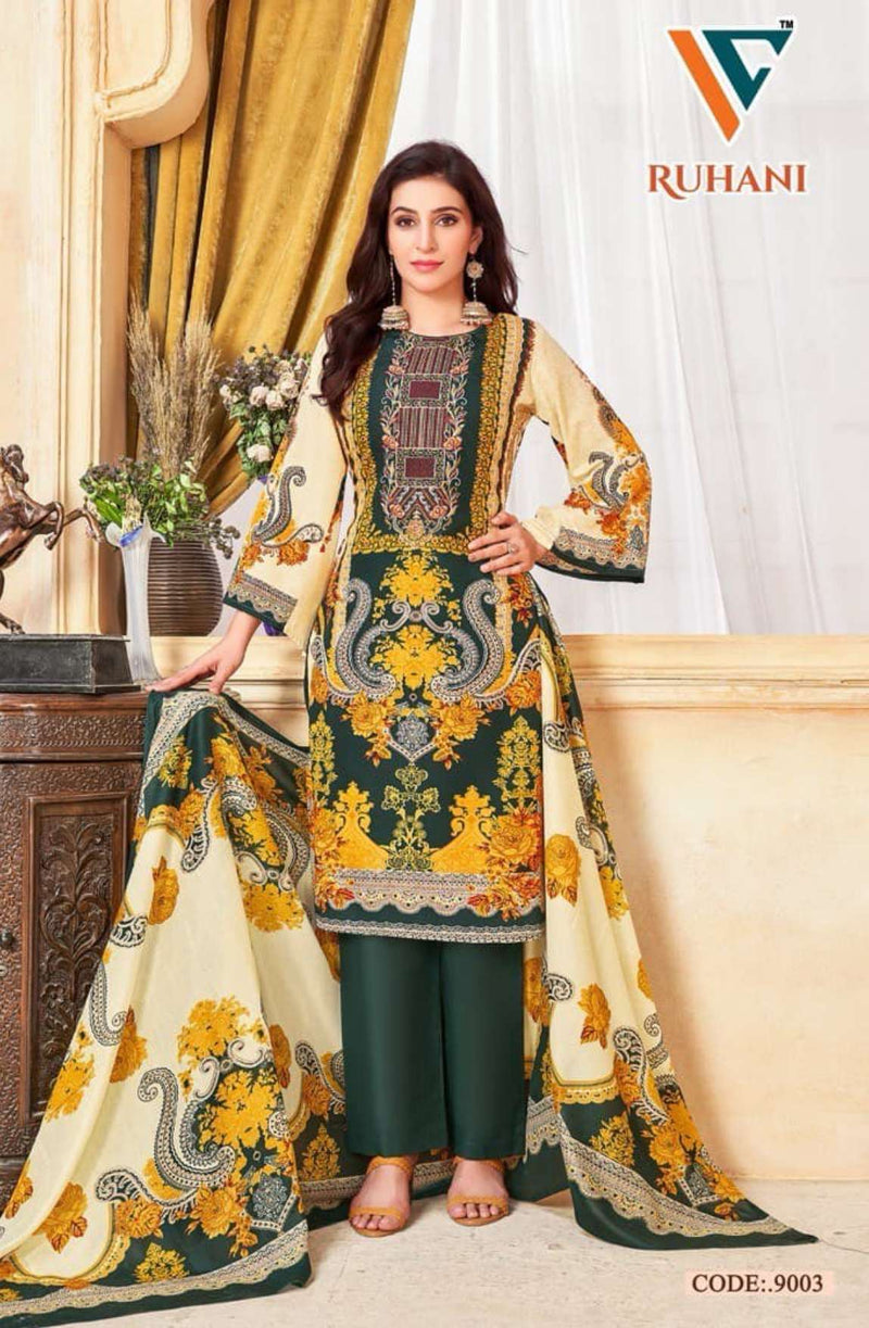 Vandana Creation Ruhani‎‎ Vol 9 Cotton‎ Digital‎‎‎ Style‎‎‎‎ Print Daily Wear Salwar Suit