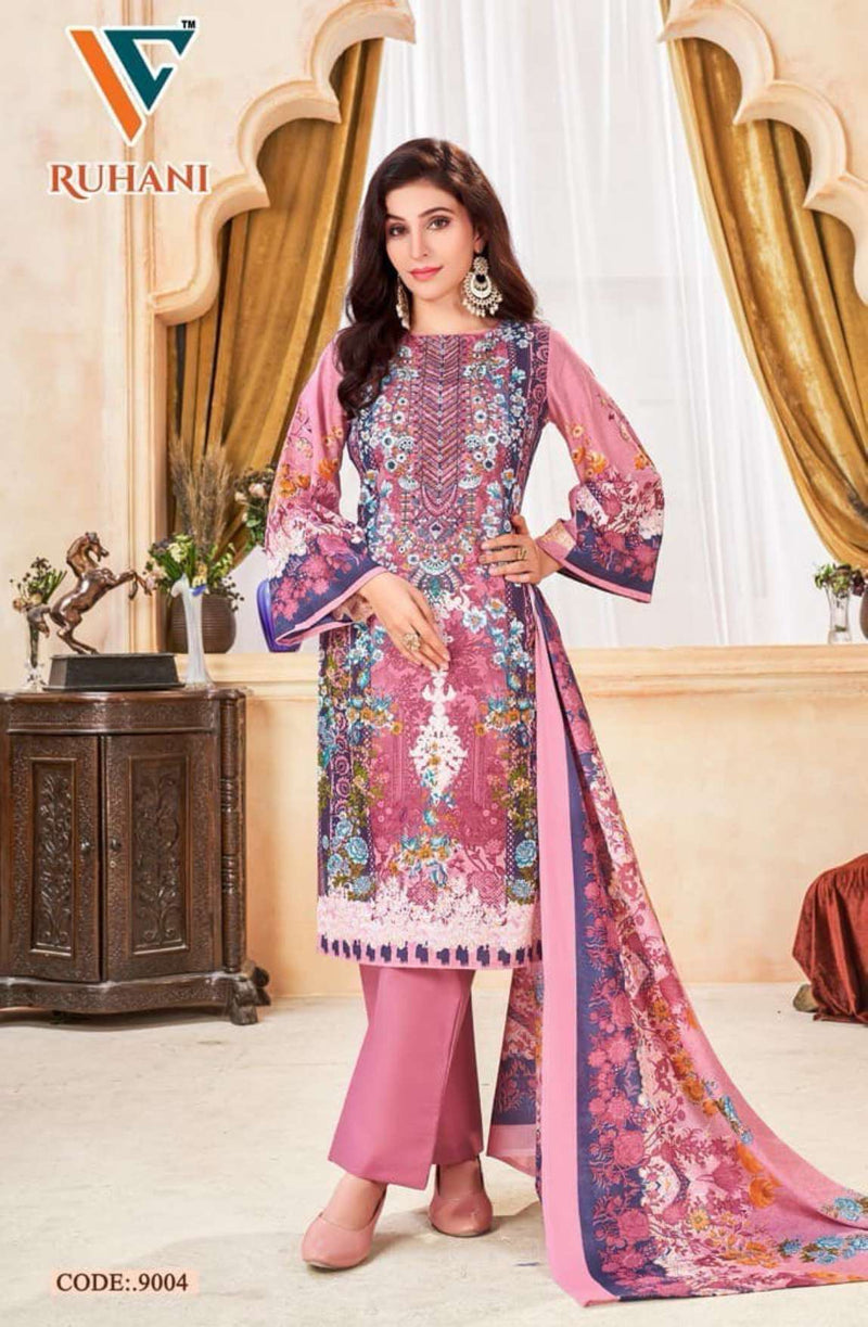 Vandana Creation Ruhani‎‎ Vol 9 Cotton‎ Digital‎‎‎ Style‎‎‎‎ Print Daily Wear Salwar Suit