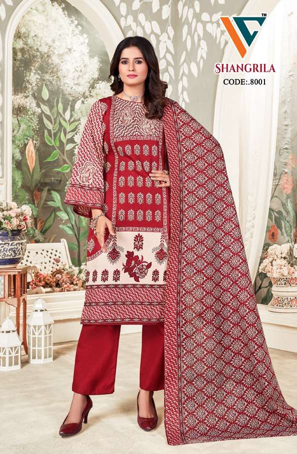 Vandana Creation Shangrila Vol 8 Cotton Prints Dailywear Salwar Suit