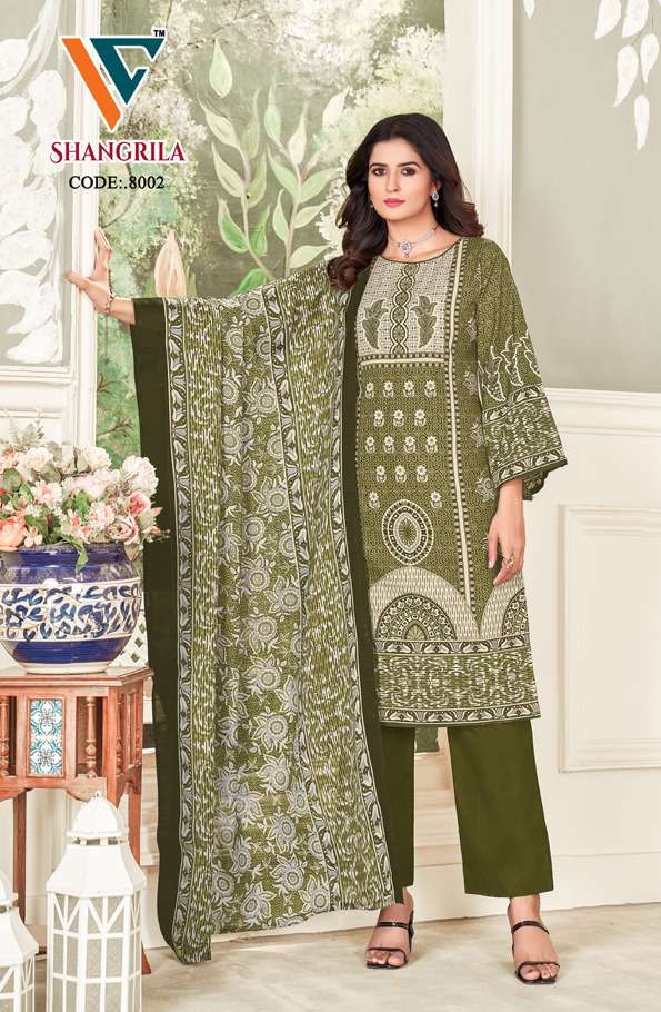 Vandana Creation Shangrila Vol 8 Cotton Prints Dailywear Salwar Suit