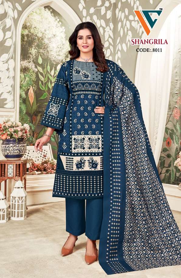 Vandana Creation Shangrila Vol 8 Cotton Prints Dailywear Salwar Suit