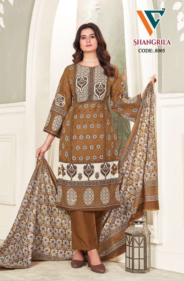 Vandana Creation Shangrila Vol 8 Cotton Prints Dailywear Salwar Suit