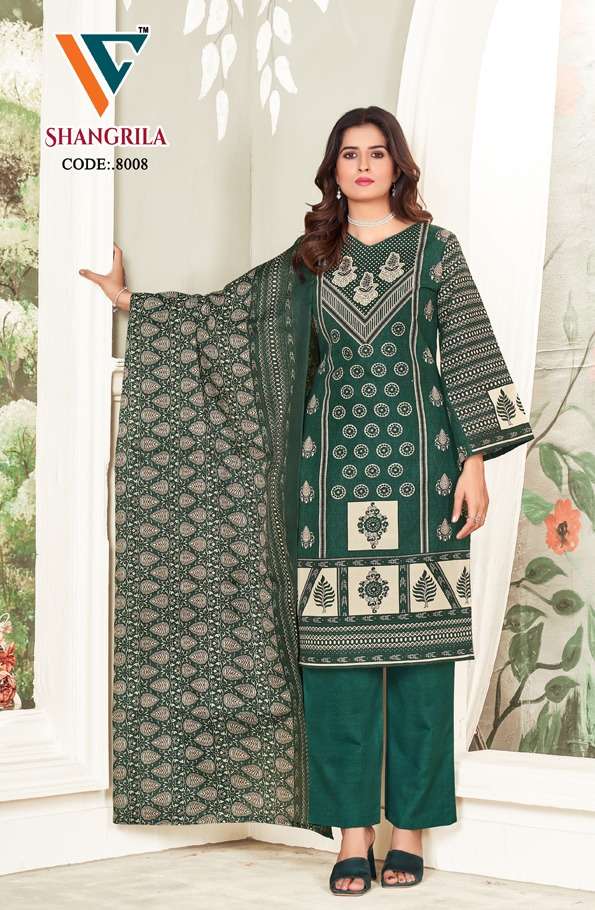 Vandana Creation Shangrila Vol 8 Cotton Prints Dailywear Salwar Suit