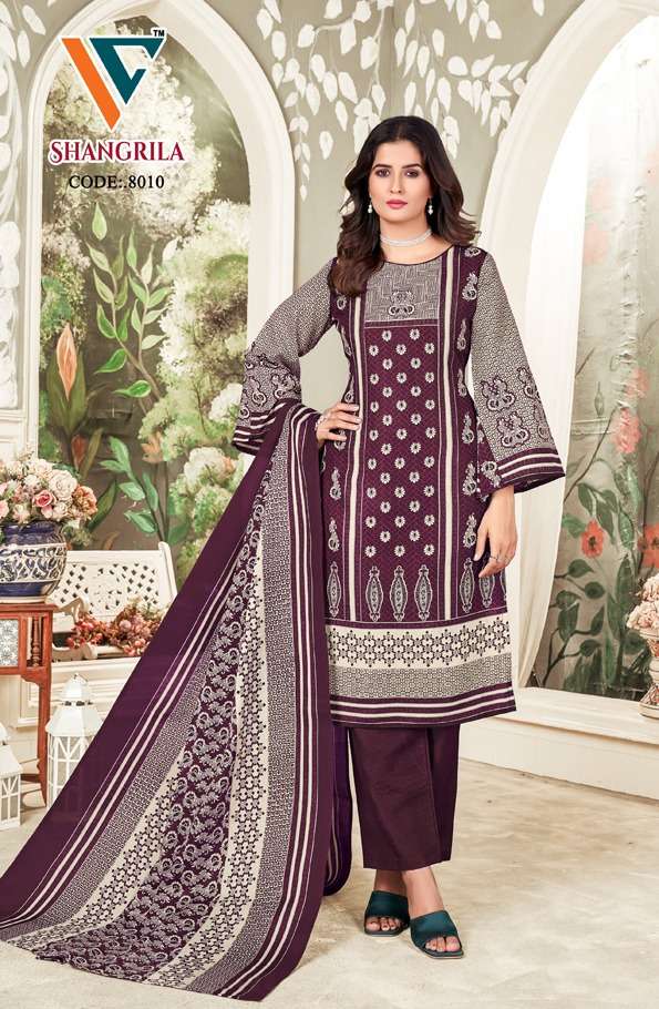 Vandana Creation Shangrila Vol 8 Cotton Prints Dailywear Salwar Suit