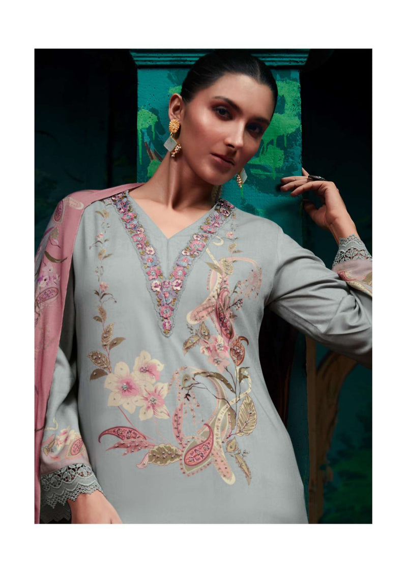 Varsha Fashion Grace Viscose Muslin Digitally Printed Heavy Salwar Suit