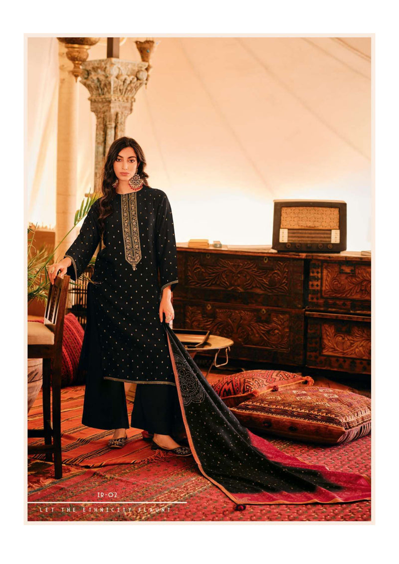 Varsha Fashion Iqra Russian Silk Embroidery Designer Salwar Suit