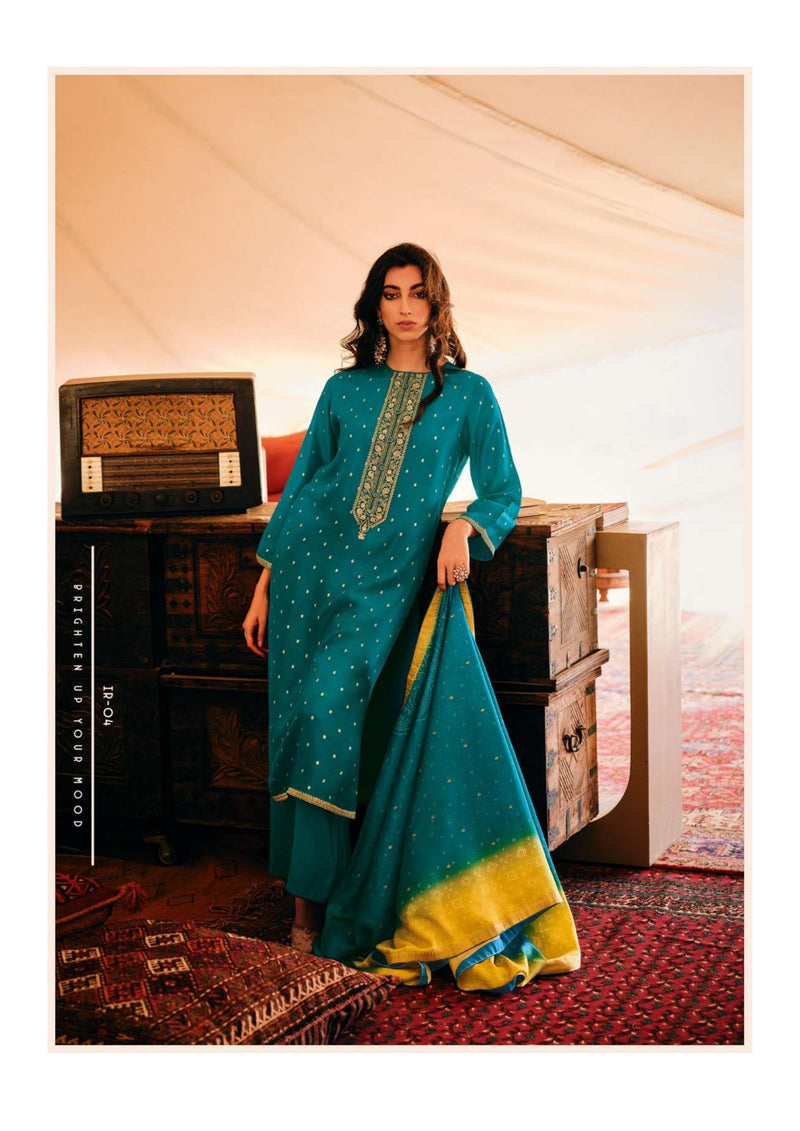 Varsha Fashion Iqra Russian Silk Embroidery Designer Salwar Suit