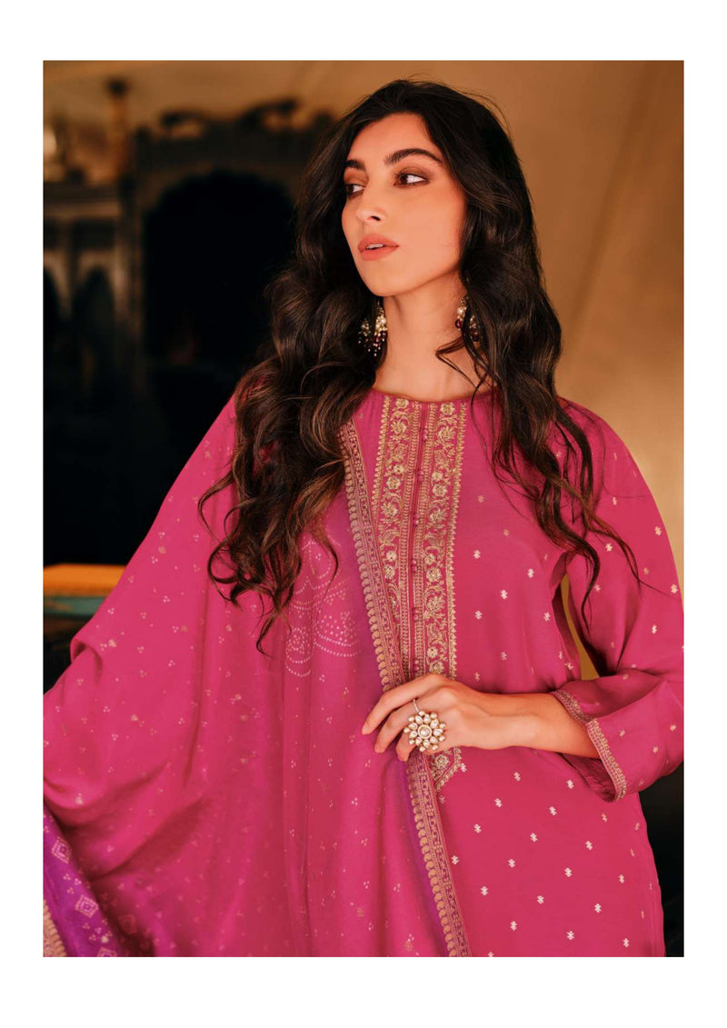 Varsha Fashion Iqra Russian Silk Embroidery Designer Salwar Suit