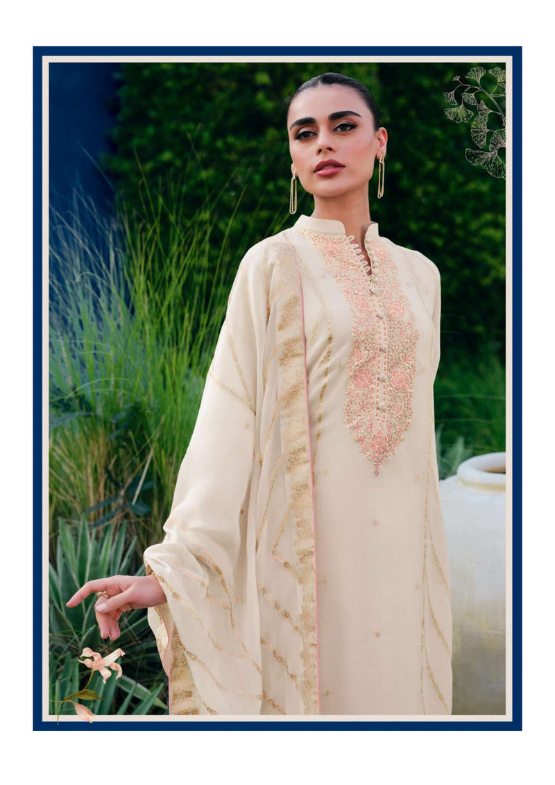 Varsha Fashion Noreen Organza Woven Patch Work Designer Salwar Kameez