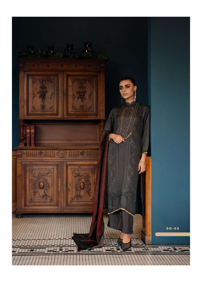 Varsha Fashion Sundari Modal Satin Festival Wear Salwar Kameez