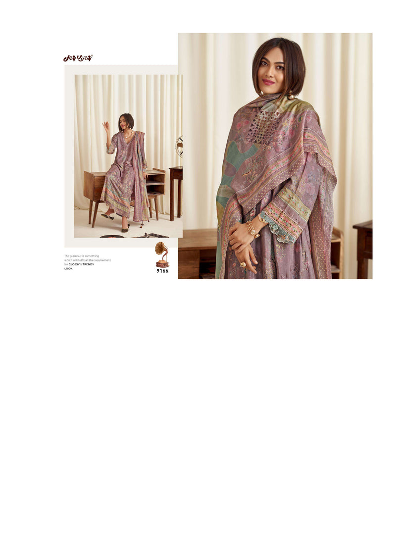Varsha Fashion Yaade Muslin Silk Fancy Border Embroidery Digital Printed Party Wear Salwar Suit