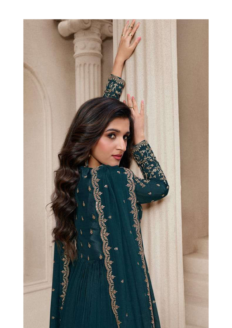 Vinay Fashion Sabina Chinon Embroidered Wedding Wear Salwar Suit Collection
